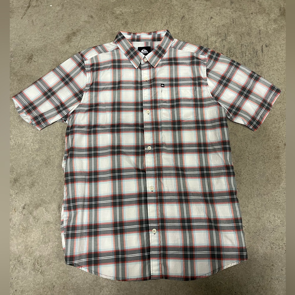 Quicksilver Short-Sleeve Button-Up - image 1